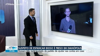 Suspeito de espancar idoso é preso em Dianópolis