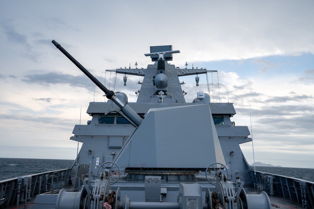 Fragata Tamandaré — Foto: Divulgação/Marinha do Brasil