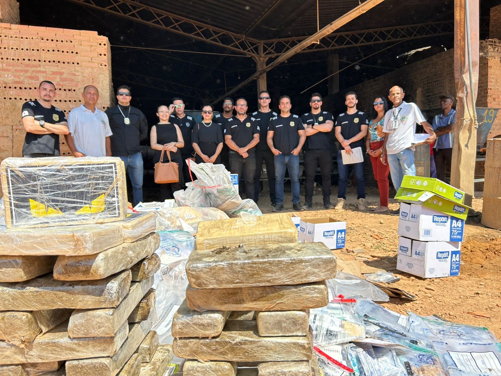Polícia Civil incinera mais de 100 quilos de drogas no Norte de Minas