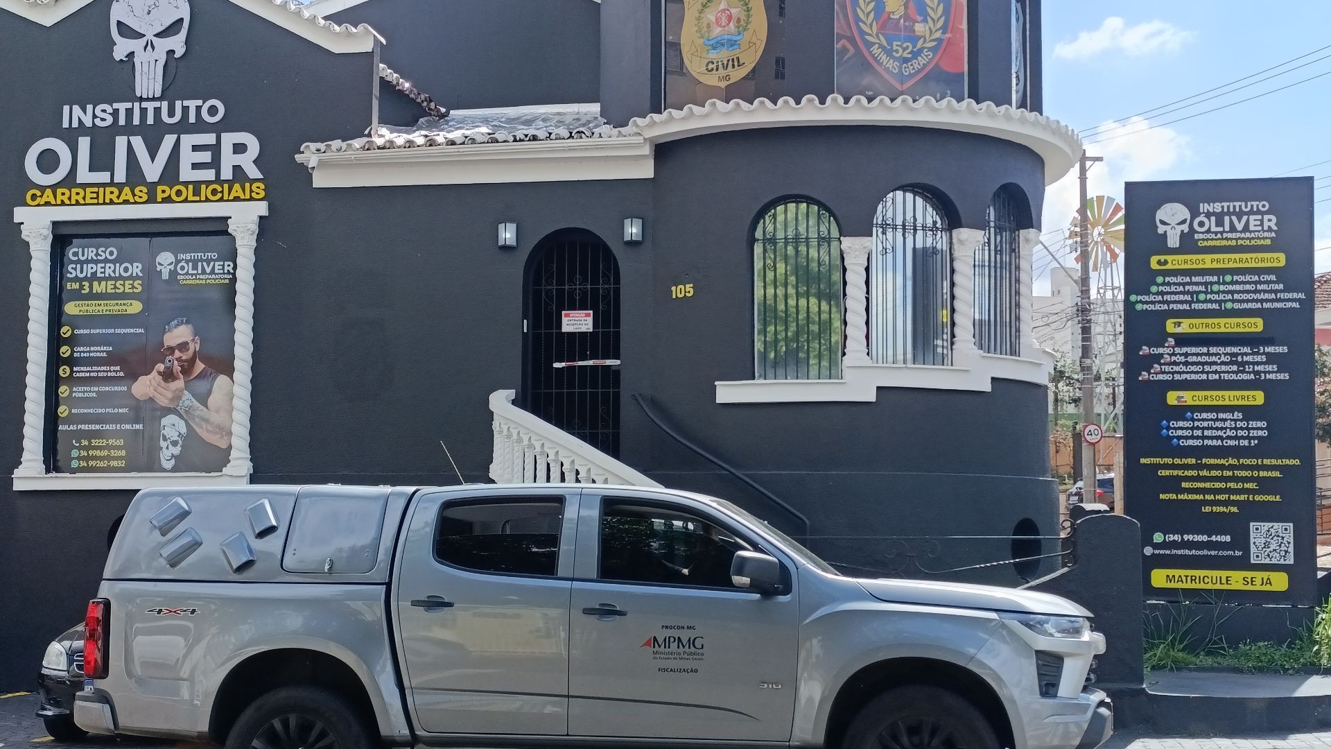 Escola de Uberlândia é interditada após denúncia de funcionamento irregular e venda de suplementos a alunos