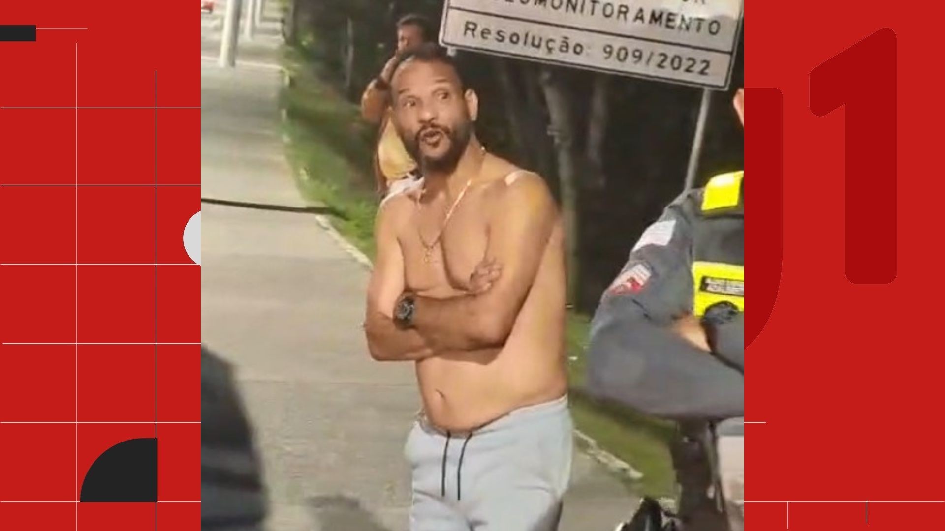 VÍDEO: ex-vereador de Guarapari é preso por embriaguez ao volante após atropelar motoboy