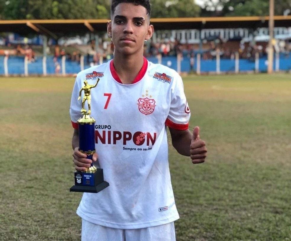 Hugo Vinicius Skulny Pedrosa, de 19 anos. — Foto: Reprodução/Redes sociais
