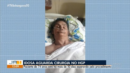 Idosa espera cirurgia há mais de 10 dias e família denuncia descaso