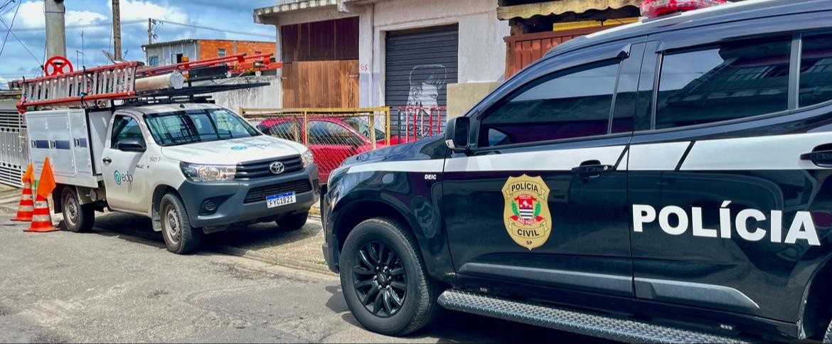 Operações policiais contra furto de energia no Alto Tietê resultaram em 34 prisões em 2023, diz concessionária