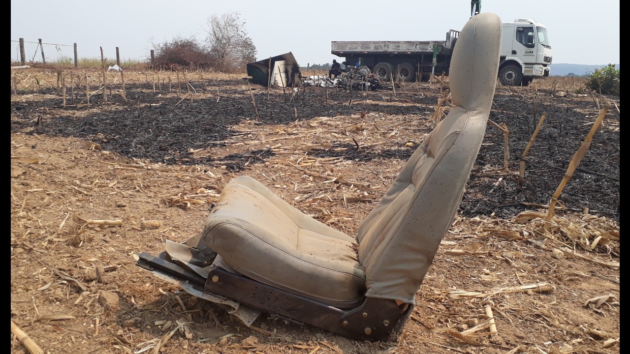 Grávida que estava em avião que caiu perdeu o pai e o irmão em acidente semelhante há 5 anos em MT