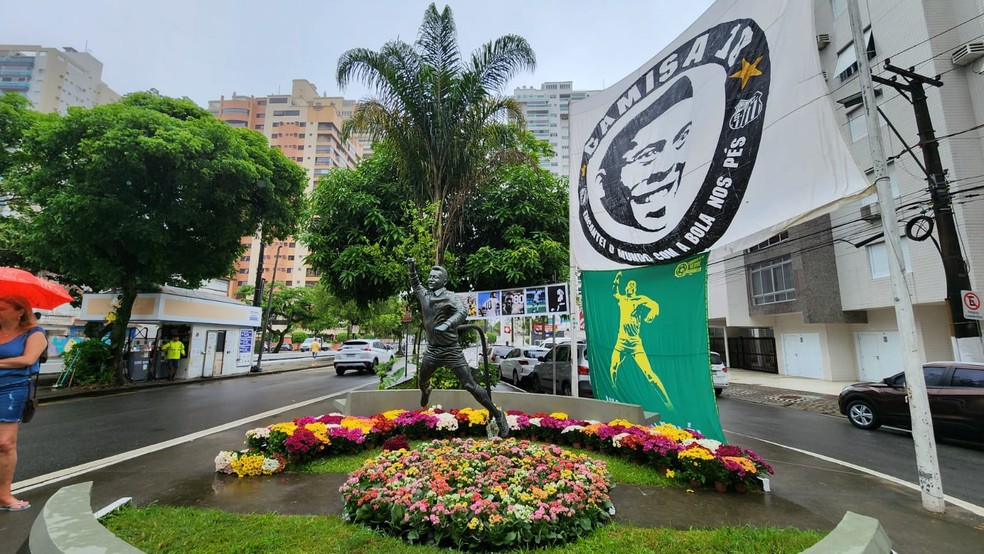 Santos Futebol Clube - Rei Pelé passando pra te desejar um feliz