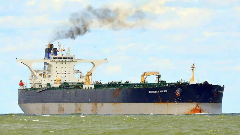 O Bella 1, rebatizado como Marinera, foi interceptado nas primeiras horas do dia 7 de janeiro. — Foto: Getty Images via BBC