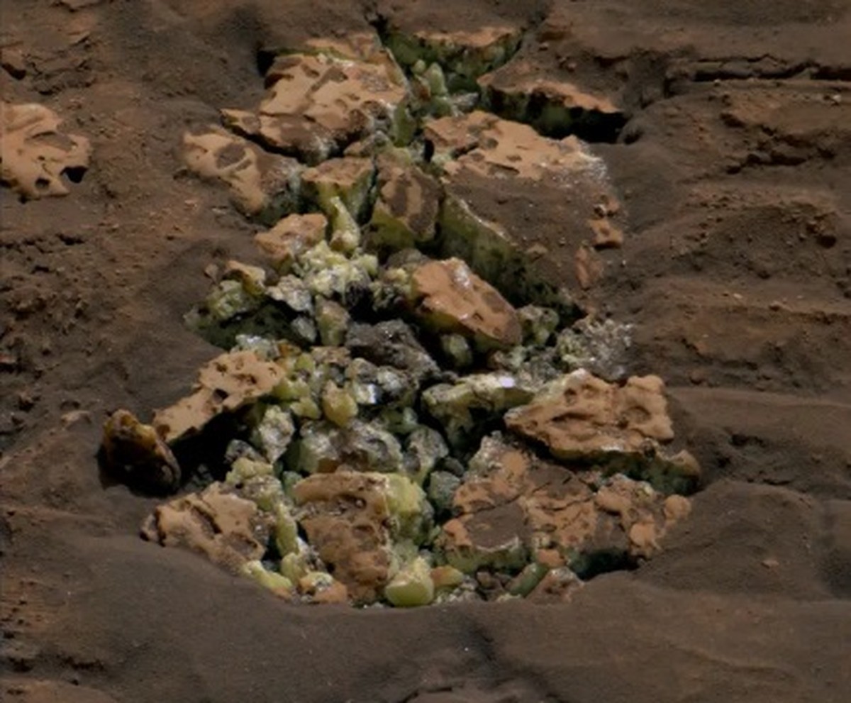 Robot de la NASA ‘aplasta’ una roca en Marte, que se hace añicos y deja al descubierto un mineral nunca antes visto en el planeta |  Ciencia