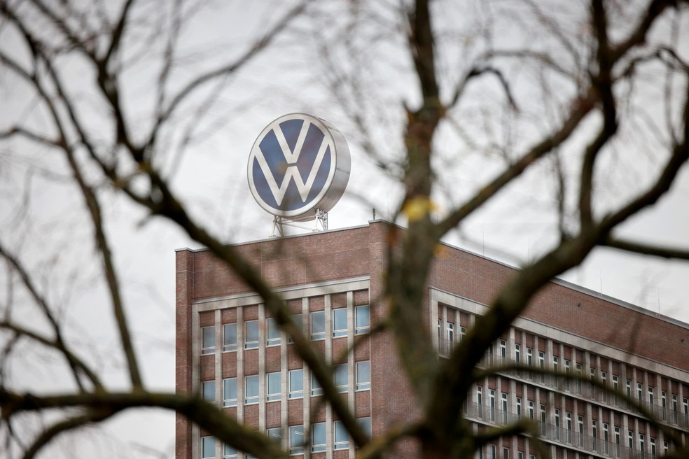 Sede da Volkswagen em Wolfsburg, na Alemanha. — Foto: Axel Schmidt/ Reuters