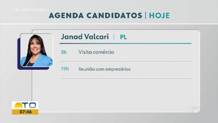 Confira a agenda dos candidatos à Prefeitura de Palmas no 2º turno