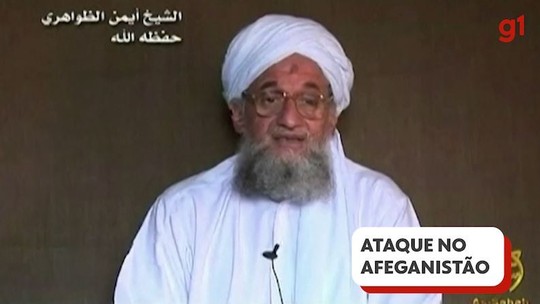 EUA dizem que mataram Ayman al-Zawahiri, o chefe da Al-Qaeda, no Afeganistão - Programa: G1 Mundo 