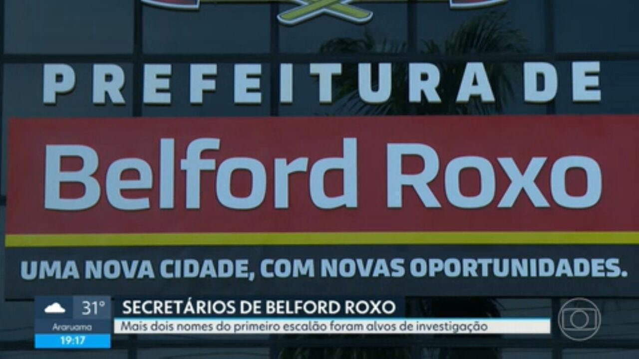 Dois novos secretários de Belford 
Roxo são investigados em esquema que teria desviado R$ 30 milhões dos cofres públicos