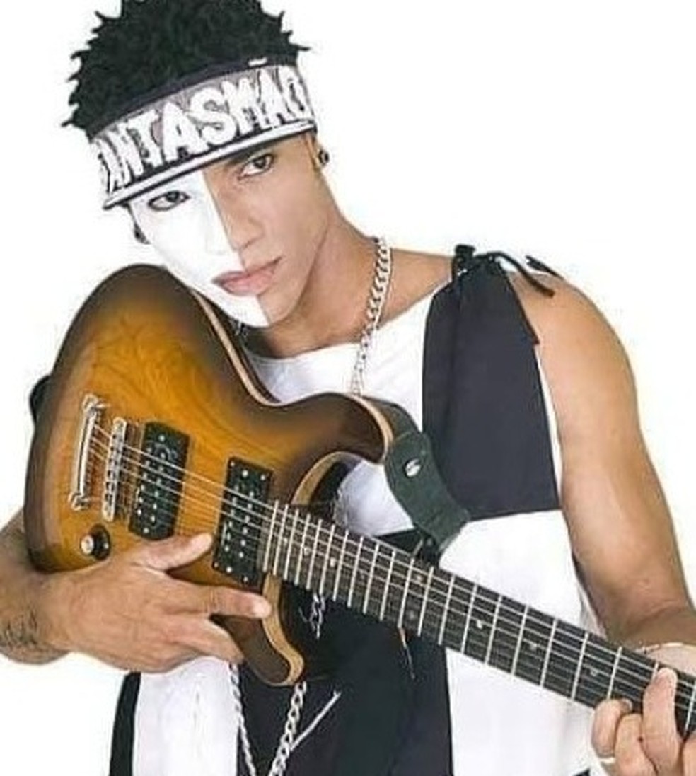 Edcity na primeira passagem pelo Fantasmão — Foto: Reprodução/Redes Sociais