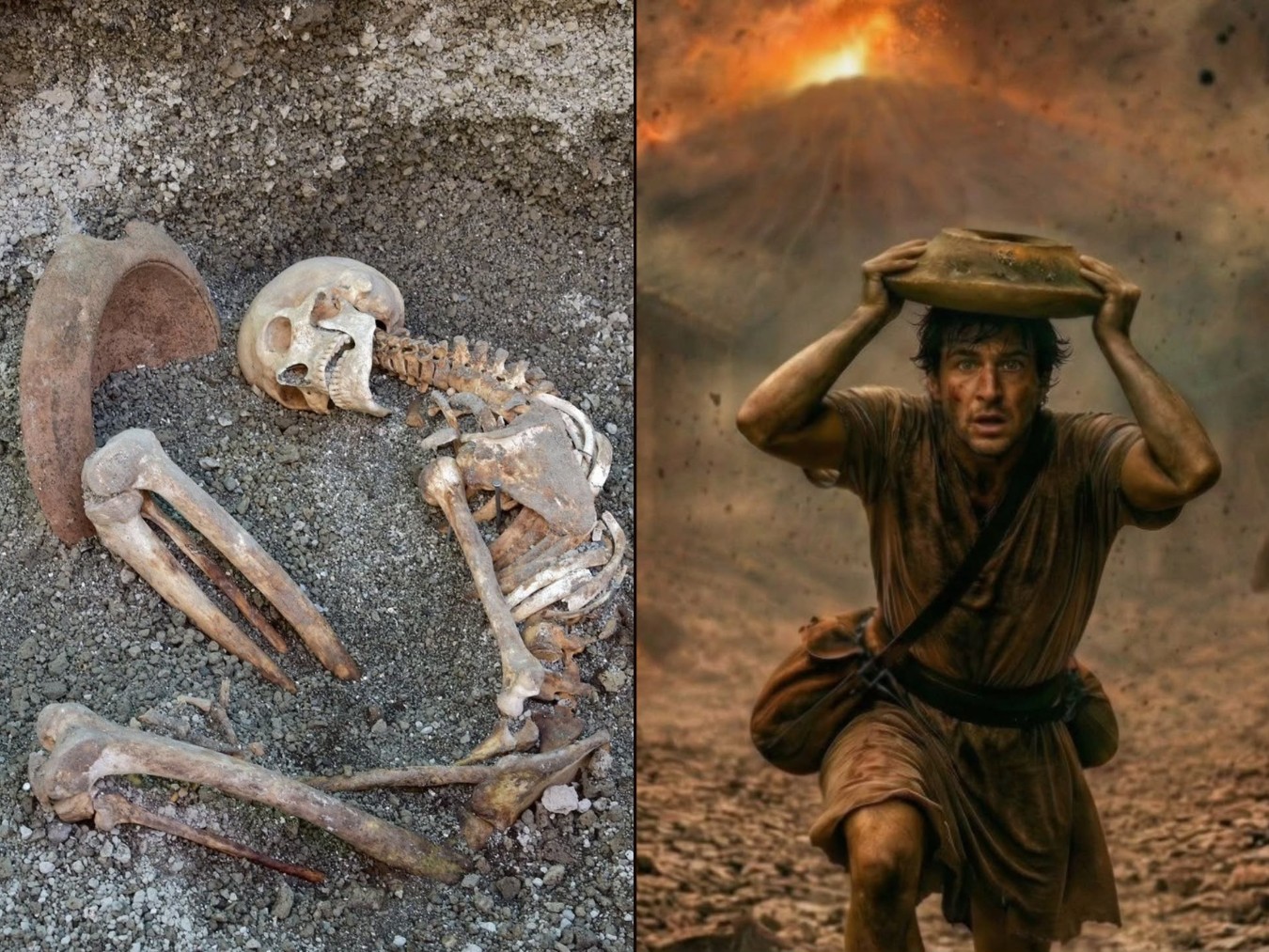 Arqueólogos usam IA para gerar imagem de vítima de Pompeia