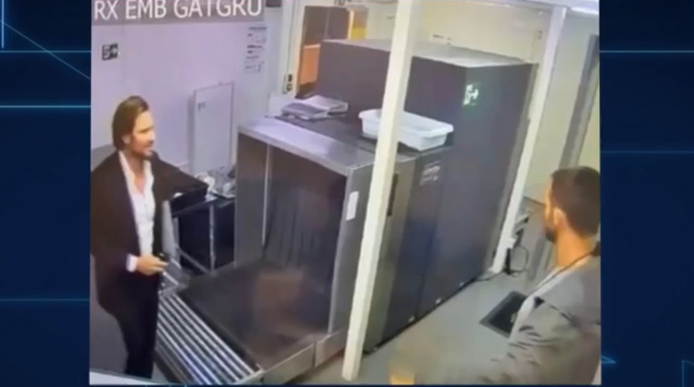 Dono do Banco Master recebe voz de prisão no aeroporto. Foto: G1