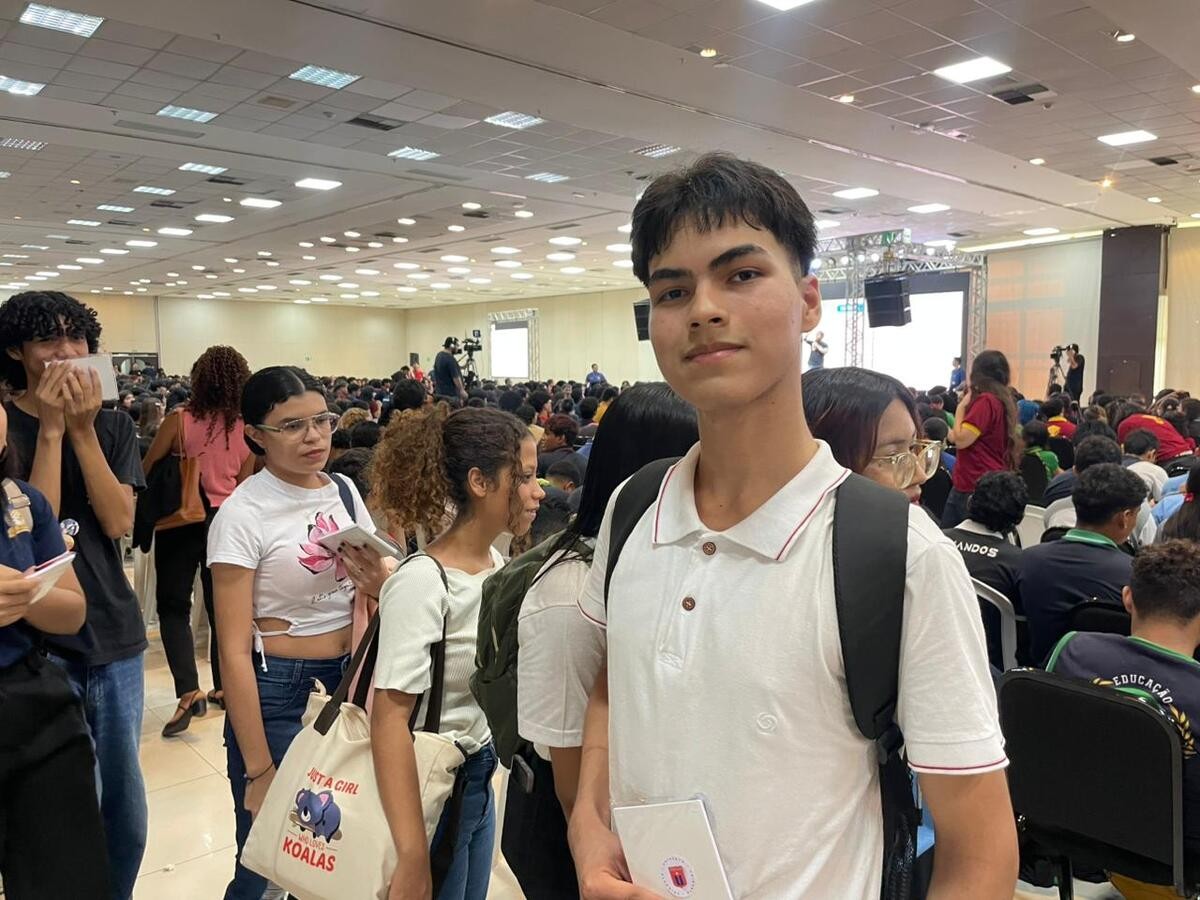 'É uma visão boa para o conhecimento', diz estudante sobre Aulão na Rede 2025