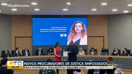 MPTO empossa novos procuradores de Justiça
