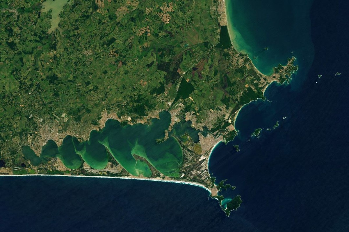 ‘Relajarse en Brasil’: la NASA publica una foto de Cabo Frío tomada desde el espacio |  Región de los Lagos