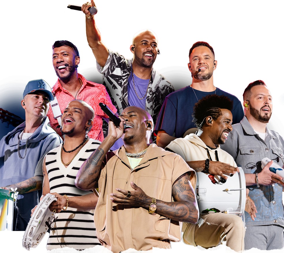 Turma do Pagode — Foto: Divulgação