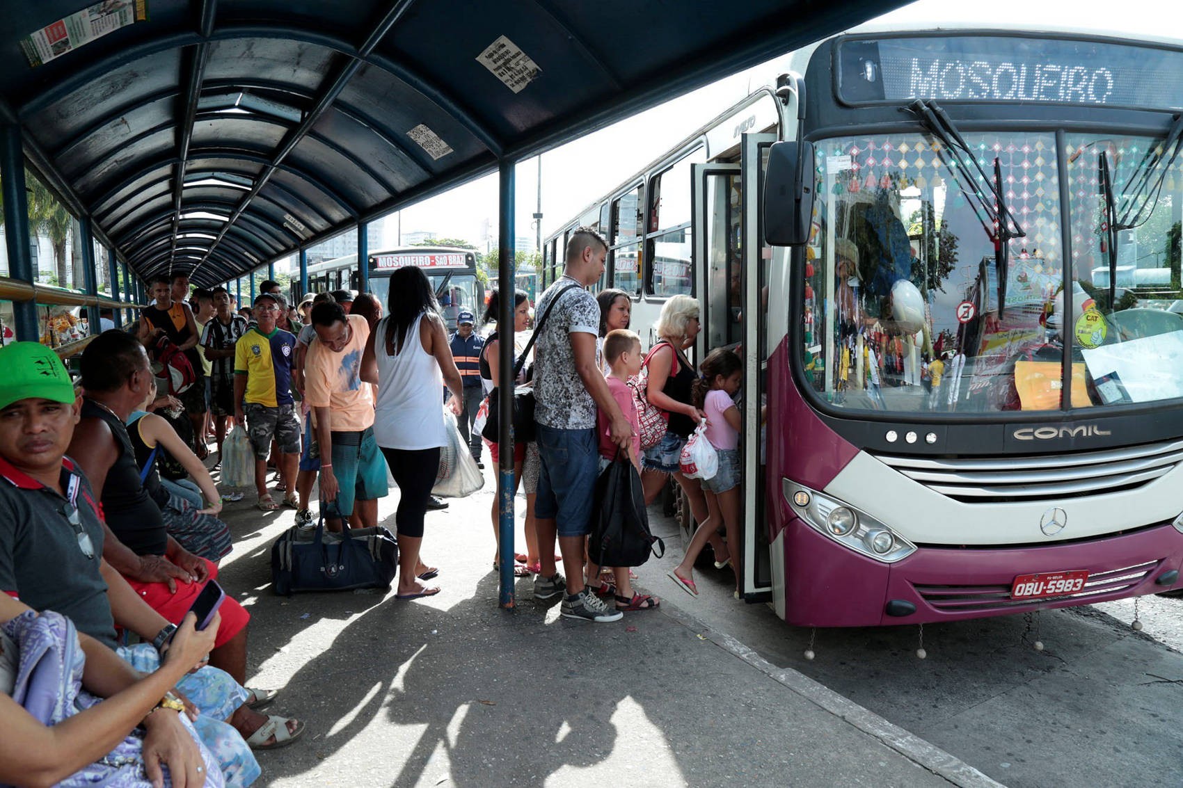 
Férias de julho conta com aumento de frota de ônibus da linha Mosqueiro-São Brás 