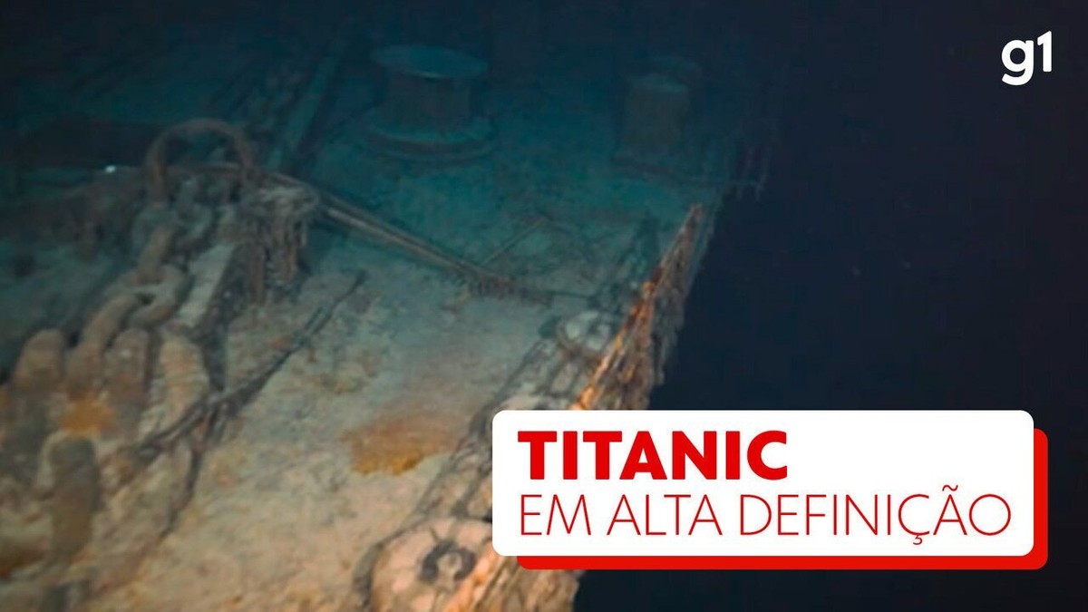 Novo V Deo Em K Do Titanic Mostra Detalhes Do Navio Naufragado Em Alta Defini O Mundo G