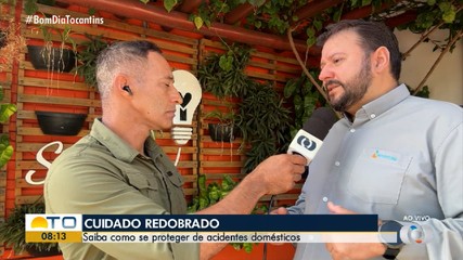 Pintor fica gravemente ferido após acidente elétrico em Araguaína
