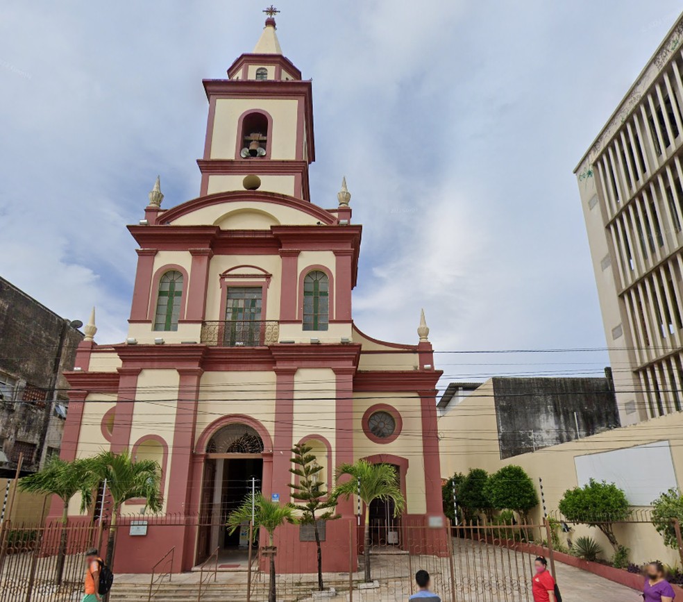 Igreja fica localizada no Centro de Fortaleza. — Foto: Reprodução/Google Maps