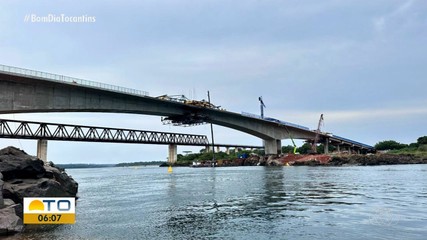 Obra da nova ponte entre Tocantins e Maranhão atinge 90% de conclusão