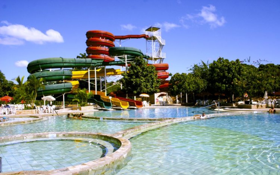 DiRoma Acqua Park, em Caldas Novas, Goiás  — Foto: Reprodução/DiRoma Acqua Park