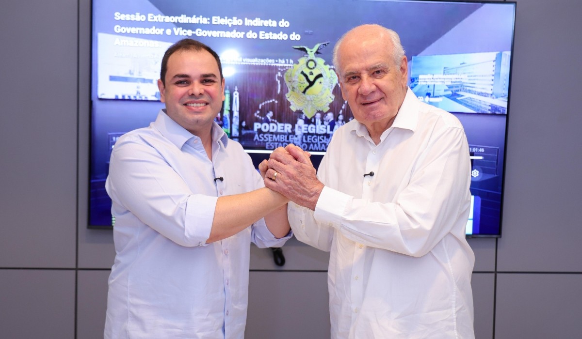 Roberto Cidade é eleito governador do Amazonas em eleição indireta