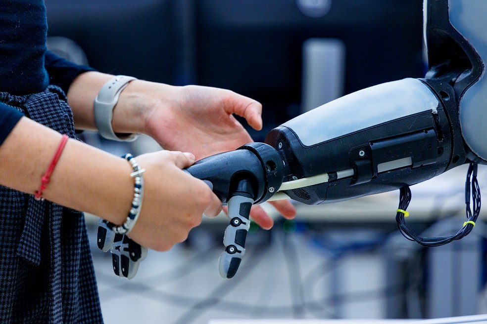 Pele eletrônica inteligente — Foto: Scuola Superiore SantAnna/Divulgação