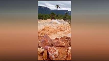 Barragem se rompeu na zona rural de Ponte Alta do Bom Jesus