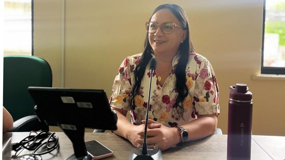 Edy Lopes foi eleita vereadora pelo PT em Paramoti, no Ceará. — Foto: Redes sociais/Reprodução