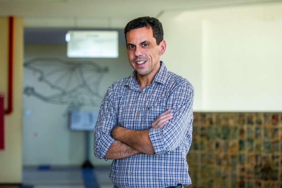 Gabriel Paillard é professor da Universidade Federal do Ceará e diretor do Instituto UFC Virtual. — Foto: Ismael Soares/SVM
