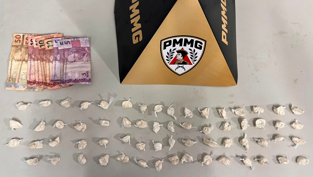 Mulher é presa com porções de cocaína escondidas na roupa íntima em Governador Valadares
