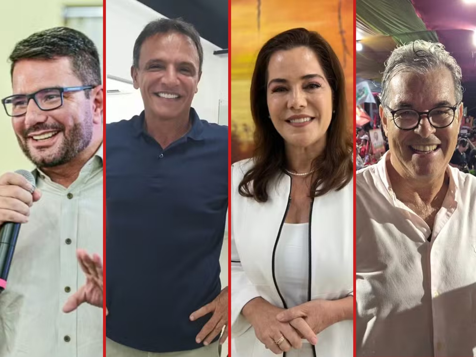 Quaest para o Senado no AC: Gladson, 19%; Márcio, 14%; Mara, 13%; Jorge, 12%