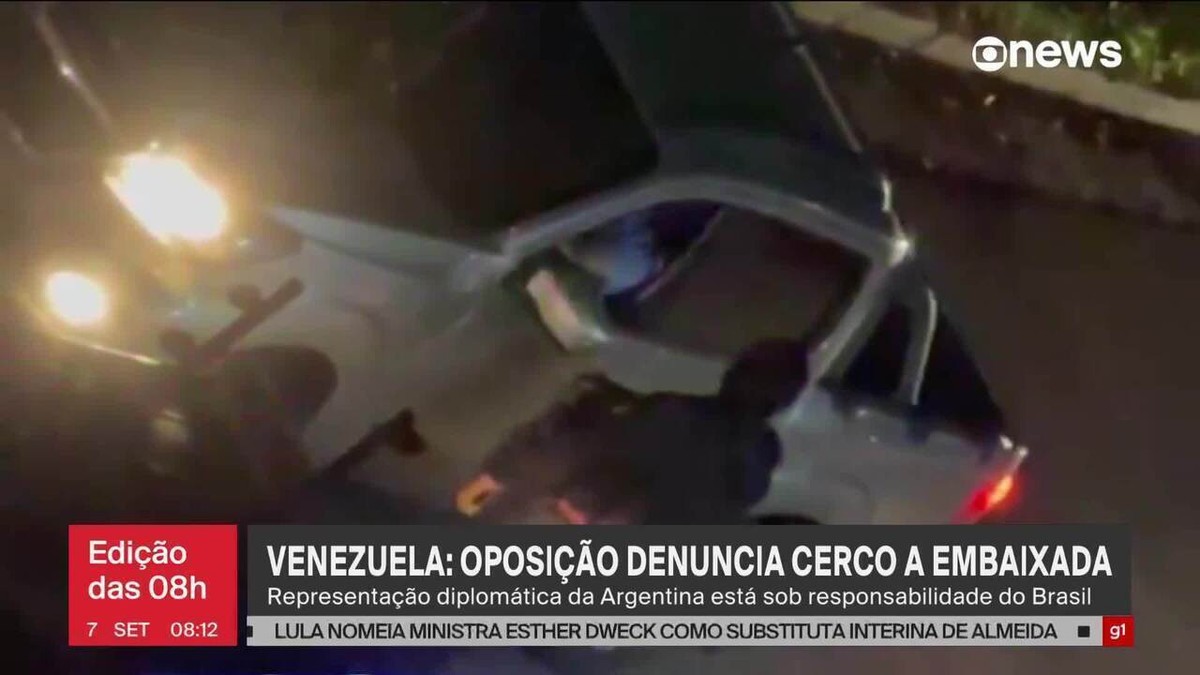 'Ameaças são inaceitáveis', diz secretário OEA sobre cerco venezuelano à embaixada Argentina, sob custódia do Brasil