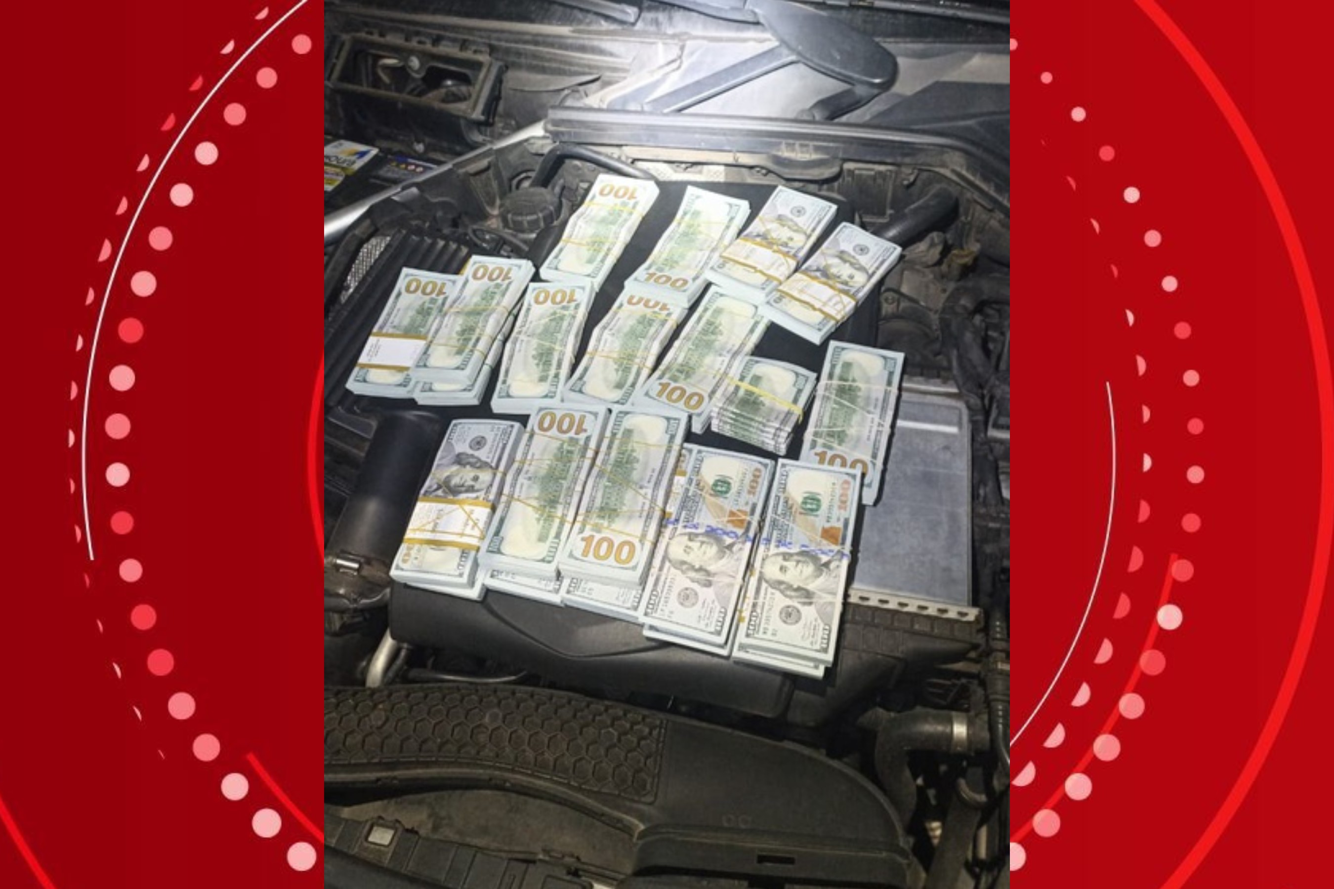 Marroquino e egípcio são presos com mais de 200 mil dólares escondidos no motor de carro de luxo no Paraná