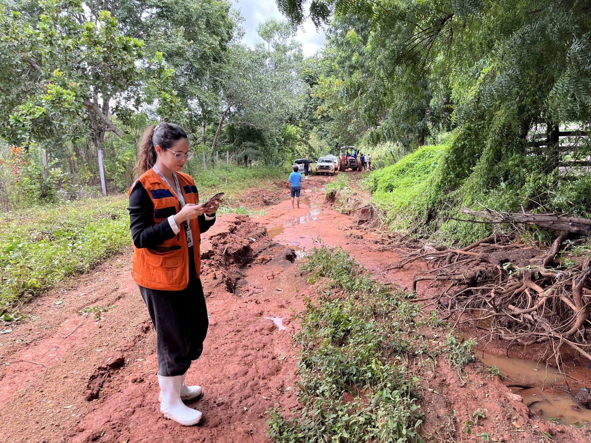 Defesa Civil do PI intensifica ações técnicas e humanitárias em Corrente e Fronteiras