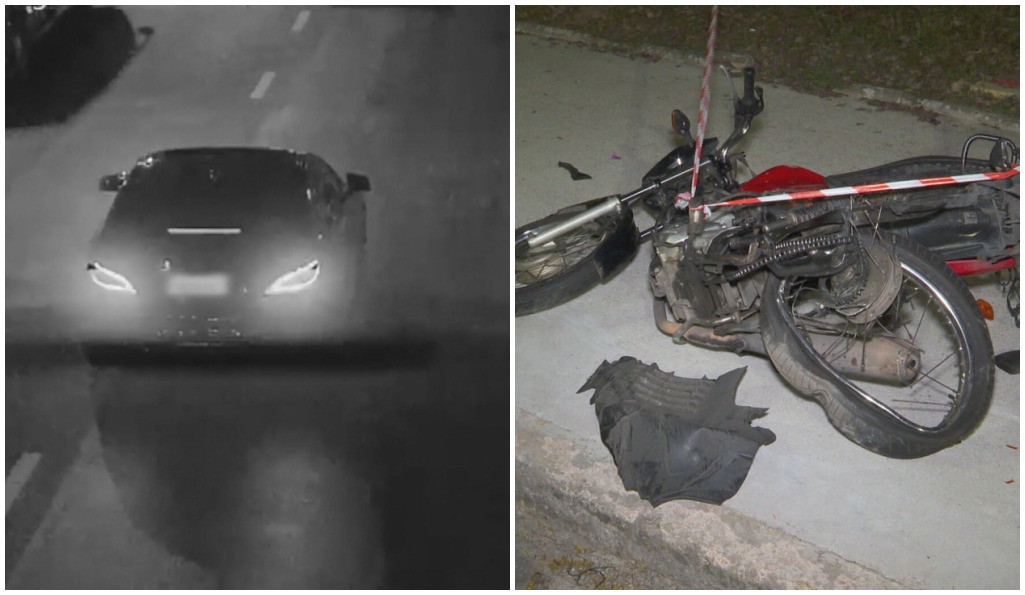Polícia procura motorista que disputou 'racha' e atropelou motociclista na Grande SP
