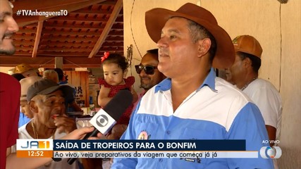 Senhor do Bonfim: conheça a história de romeiros que caminham rumo à Natividade
