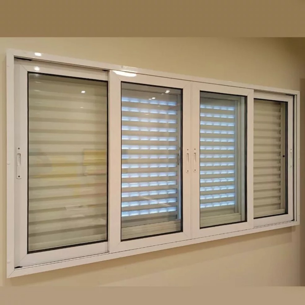 Janela acústica de sobrepor — Foto: Express Acústica/Reprodução