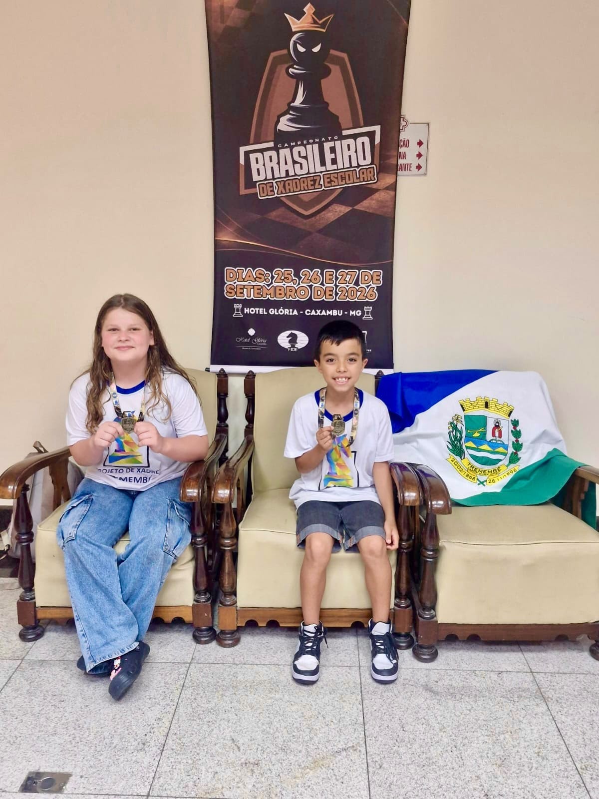 Alunos da Rede Municipal brilham no Campeonato Brasileiro de Xadrez