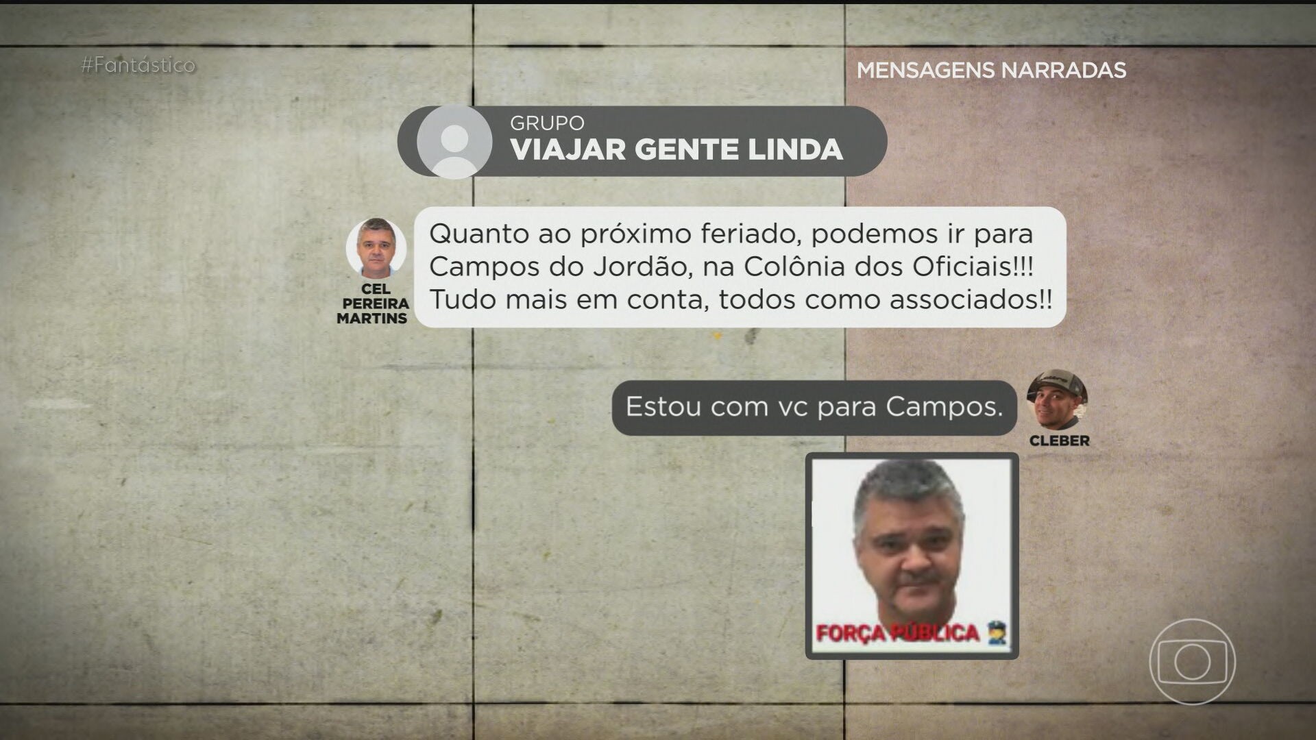 'Vamos viajar, gente linda': coronel e suspeito do PCC planejavam viagem para colônia da PM, mostram mensagens