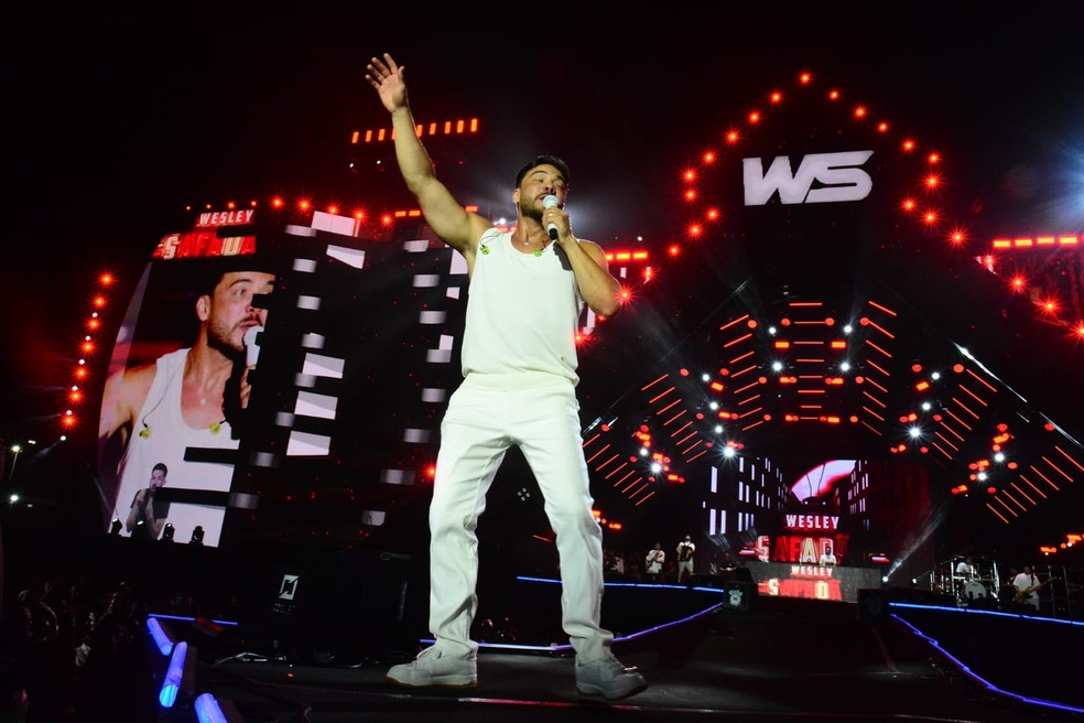 Wesley Safadão têm o cachê mais alto do São João da Bahia e deve faturar mais de R$ 3 milhões — Foto: Joilson Cesar/Ag. Picnews
