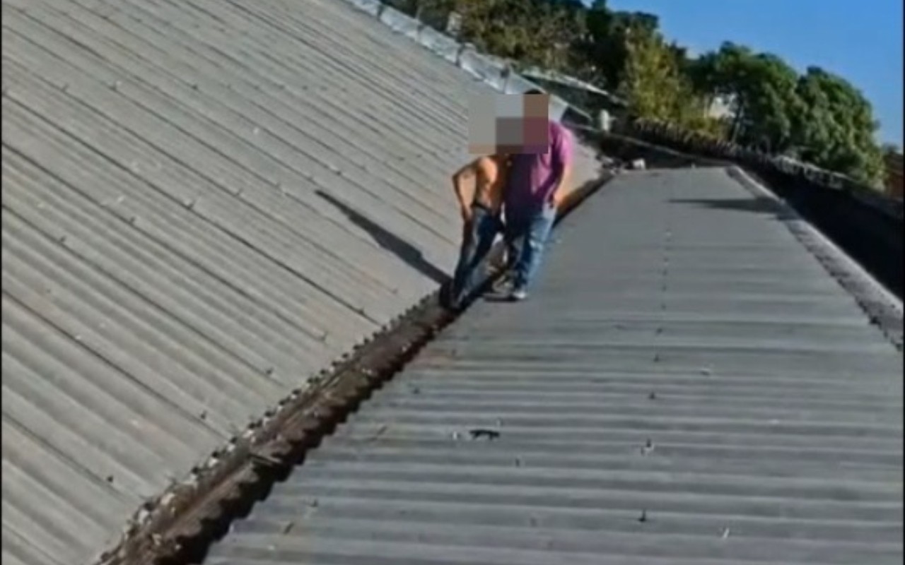 Homem sofre choque elétrico em telhado de empresa no Centro de Manaus