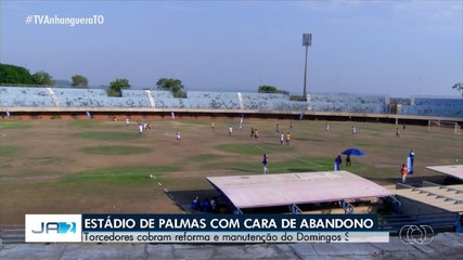Torcedores cobram reforma e manutenção do Estádio Domingos Santos