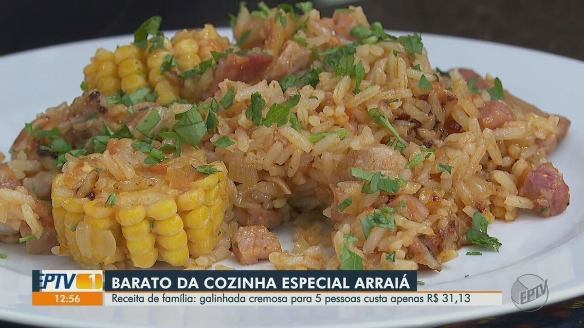 Barato Da Cozinha Aprenda A Fazer Galinhada Cremosa Para O Arrai