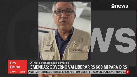 Governo libera R$ 600 milhões em emendas parlamentares para ajuda ao Rio Grande do Sul - Programa: GloboNews em Pauta 