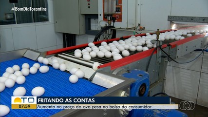 Aumento no preço dos ovos pesa no bolso dos consumidores